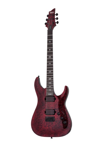Schecter C-1 Elektro Gitar (Apocalypse Red Reign)