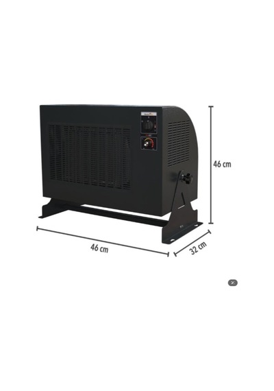 Pro 9.000w Trifaze Elektrikli Fanlı Isıtıcı Füme
