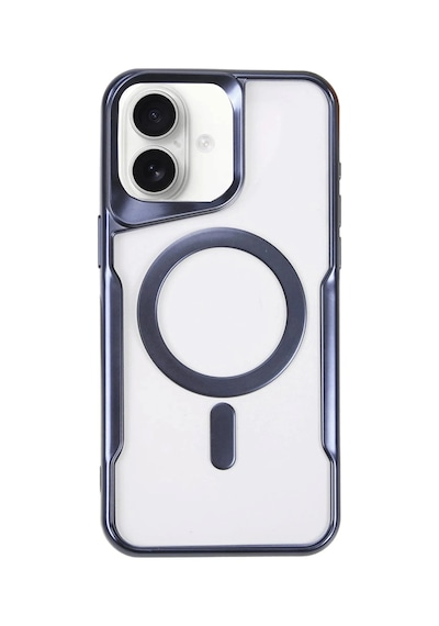 Newface - 643 - Apple iPhone Uyumlu 16 Plus Kılıf Boyi Magsafe Silikon Kapak - Csmo-tex - - Lacivert
