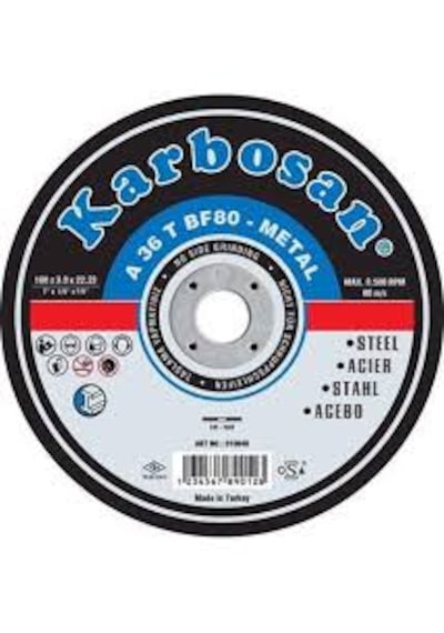 Karbosan 115 X 3 Metal Kesici 10 Adet