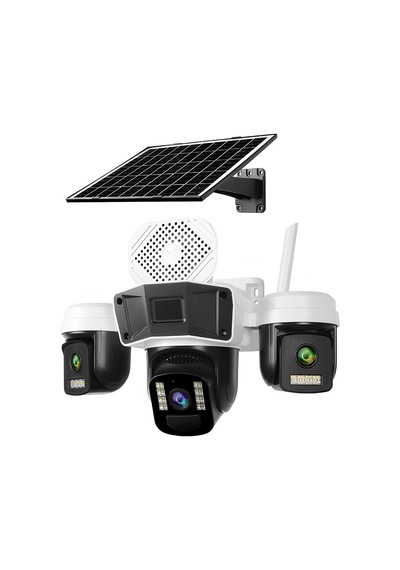 Onqam On1-4g 3 Lens 3mp Solar Panelli Bataryalı Güvenlik Kamerası