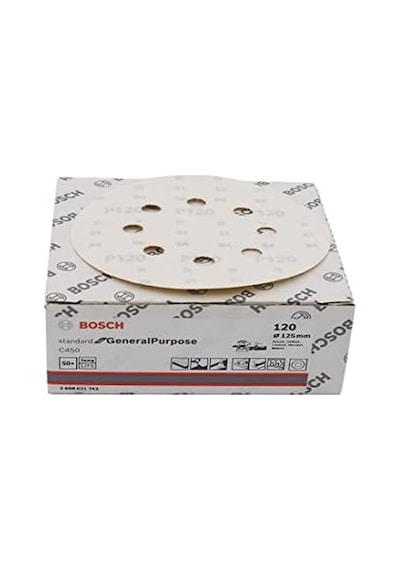 C450 125 Mm 120 Kum 8 Delikli One Zımpara