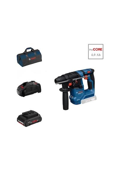 Bosch GBH 18V-18 1x4 AH Procore Akülü Sds Plus Kırıcı Delici + Bez Çanta