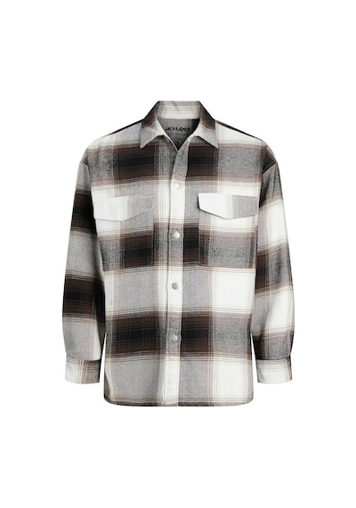 Jack & Jones Jack Jones Jared Check Overshırt Erkek Gömlek 12246825 001