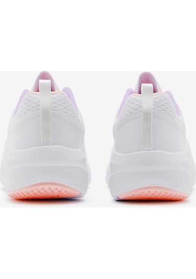Skechers Go Run Elevate - Double Time Kadın Beyaz Koşu Ayakkabısı 128334 Wmlt Beyaz