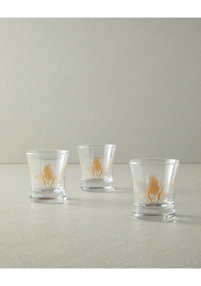 Paşabahçe Azur Lalezar Desenli 3'lü Bardak 210ml
