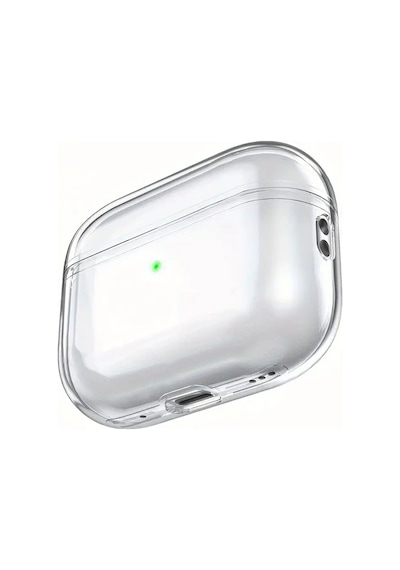Mobaxaksesuar Apple Uyumlu AirPods 3. Nesil İle Kılıf Kristal Silikon Şeffaf Case Şeffaf