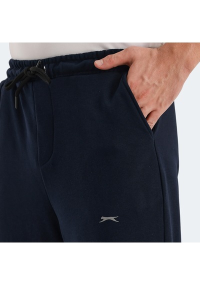 Slazenger KENNARD Erkek Fermuar Cepli Lacivert Eşofman Altı