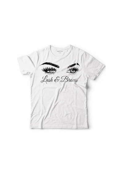 Lash & Brows Kuaför Kaş Kirpik Göz Çocuk Tişört 001