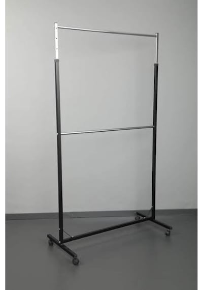 Çift Katlı Mağaza Standı & Çift Katlı Stand & Mağaza Askılığı Siyah