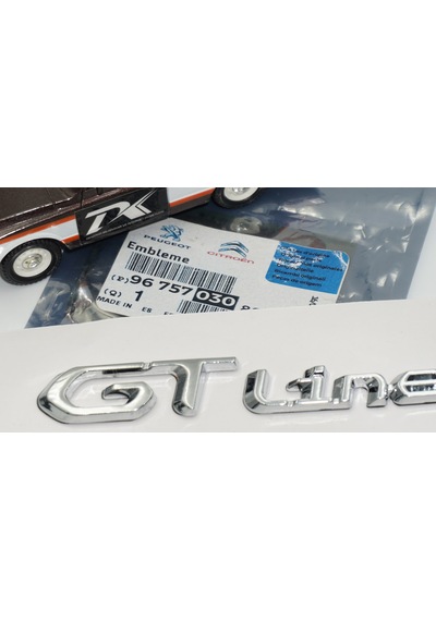 Dk Tuning Gt Line Bagaj Krom Metal Yazı Logo Arma Peugeot İle Uyumlu Bagaj Arma