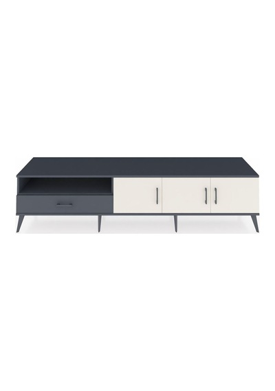 Hyperion Tv Ünitesi 3 Raflı Tek Çekmeceli 3 Kapaklı 220x44x51 Antrasit-aytaşı/antrasit Aytası/antrasıt - Antrasıt Hyperion Tv Ünitesi 3 Raflı Tek Çekmeceli 3 Kapaklı 220x44x51 Antrasit-aytaşı/antrasit Aytası/antrasıt - Antrasıt