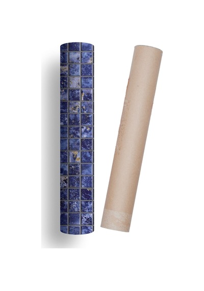 İbmta470 Mutfak Tezgah Arası Kendinden Yapışkanlı Folyo Kaplama Mozaik Taş Desen 60cm X 100cm