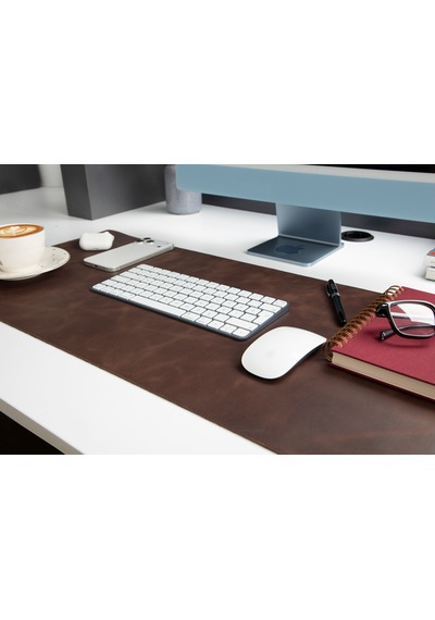 Atelier 91 Saddle Heritage Leather Desk Mat - Medium M