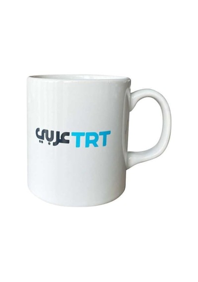 Trt Arabi Logolu Beyaz Kupa Beyaz - Çok Renkli