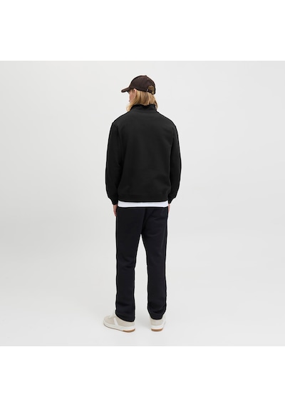 Jack & Jones Norrebro Erkek Siyah Sweatshirt 12282899-b Siyah