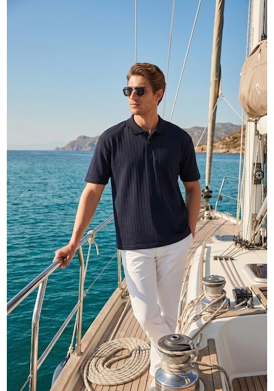 Buratti Erkek Polo T Shirt 5904051 İndigo