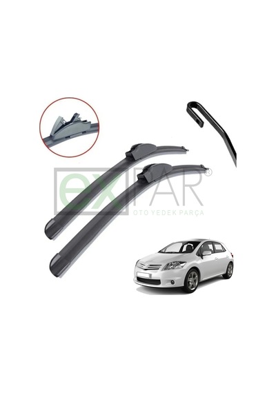 Toyota Auris Ön Cam Silecek Süpürgesi Takımı 2007 - 2012 Model Auris Ön Silecek Sağ Sol