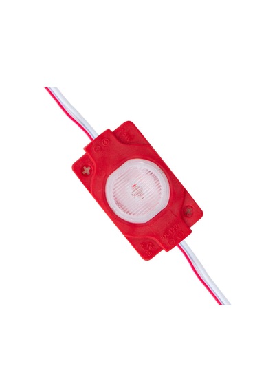 12V Power 2W KIRMIZI Modül Led 5'Lİ