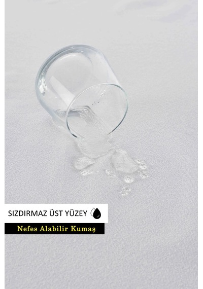 Micro Classic Sıvı Geçirmez Köşe Lastikli Ped Tek - Çift Kişilik Beyaz
