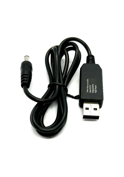 Usb 5v - Dc 9v Dönüştürücü Volatj Yükseltici Güç Kablosu