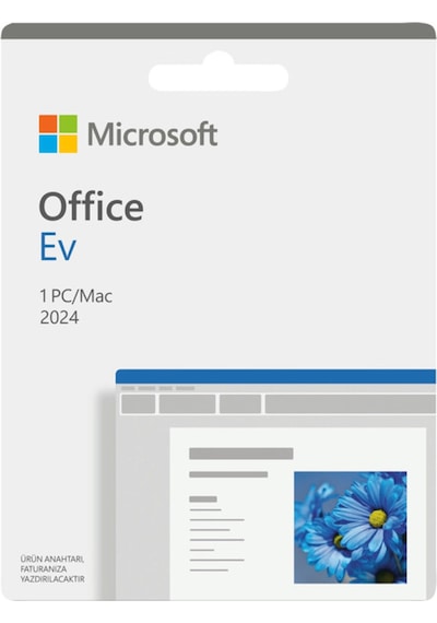 Microsoft Office Ev 2024 Türkçe