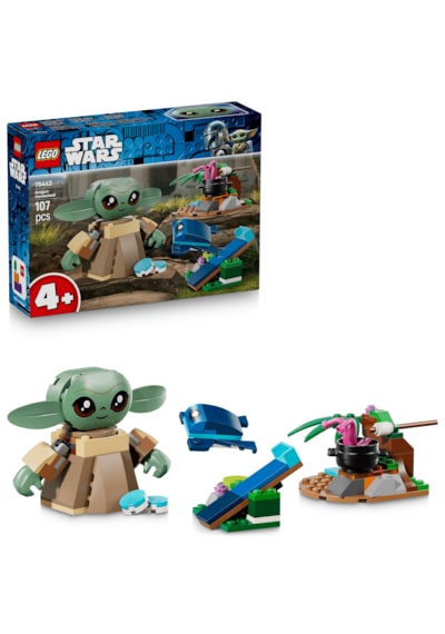 LEGO® Star Wars: The Mandalorian™ Grogu’nun Yuvası 75443-4 Yaş Üzeri Çocuklar için Figür İçeren Yaratıcı Oyuncak Yapım Seti (107P)