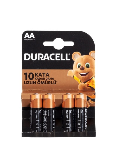 Duracell Aa Kalem Pil 4lü - Uzun Ömürlü Alkalin Pil 3'li Ekonomik Paket - 3 Adet Tarı