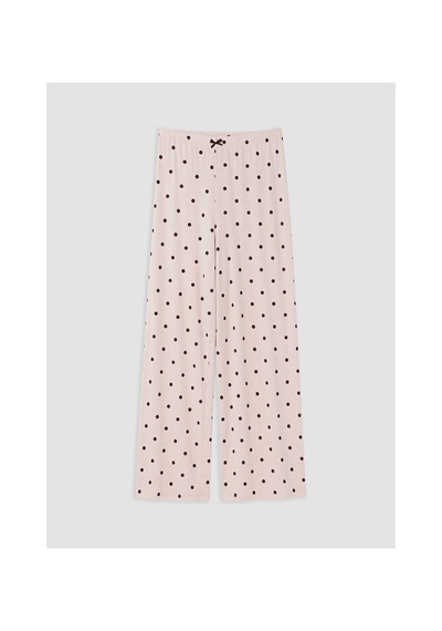 Lcw Dream Pembe Puantiyeli Kadın Pijama Takım