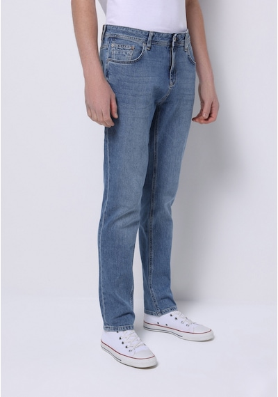 Colin's Colins Straight Fit Erkek Mavi Jean Pantolon Cl1075170 Q1.v1 Dn04468 DENİM