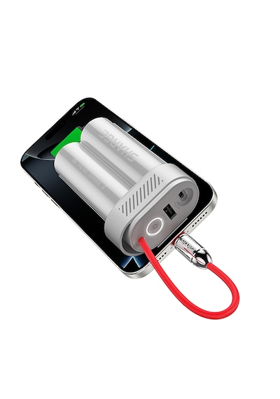 Sharge Pouch Mini - Ultra Kompakt ve Taşınabilir Powerbank - Beyaz