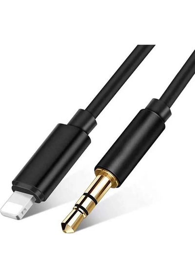 Apple iPhone Uyumlu Aux Kablosu Lightning To 3.5mm Jack Çevirici Dönüş