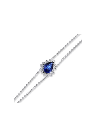 0,56 Karat Pırlantalı Safir Bileklik N11.78