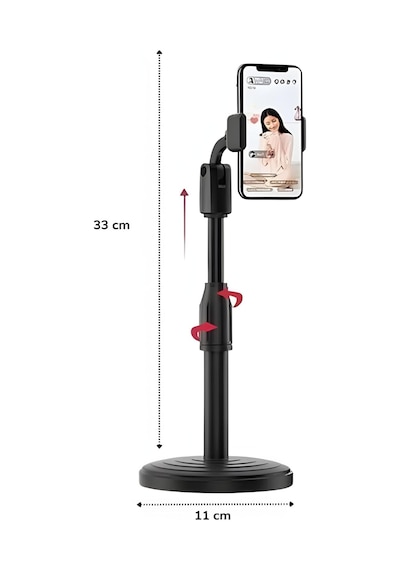 Tr 360 Döner Masaüstü Telefon Standı, Teleskopik Ve Ayarlanabilir Telefon Tutucu, Katlanabilir Masaüstü Telefon Diğer