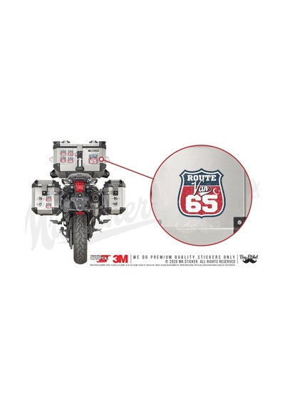 Roup77 Route Van 65 Sticker