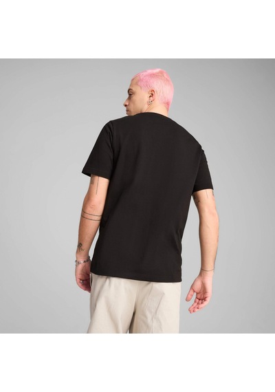 Puma Wardrobe Ess Erkek Tişört 629644 01 Siyah