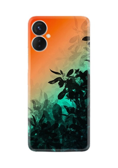 Tecno Spark 9 Pro Kılıf Silikon Desen Özel Seri Güzel Çiçekler 1712