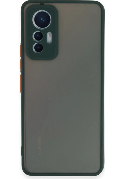 Uryport Xiaomi Mi 12 Lite Kılıf Montreal Silikon Kapak - Yeşil Normal