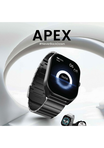 HiFuture APEX 2.04" AMOLED Ekran BT Arama IP68 Su Geçirmez Akıllı Saat  (Hifuture Türkiye Garantili)