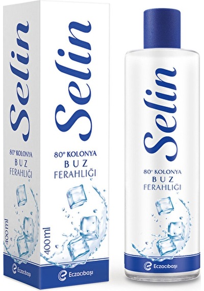 3 Adet Selin Buz Ferahlığı Kolonya Pet 400 Ml