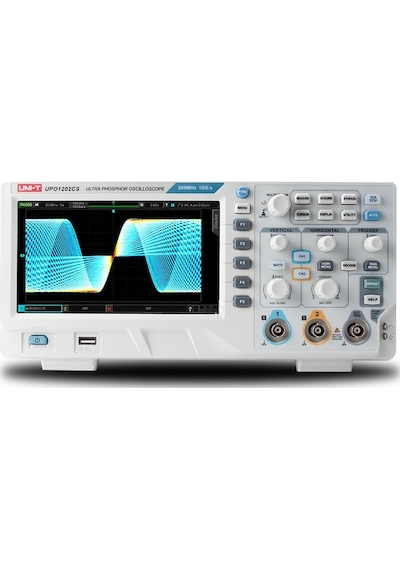 Unı-t Upo1202cs Çok Fonksiyonlu Dijital Fosfor Osiloskop 200mhz
