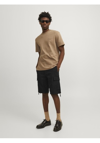 Jack & Jones Jpstcole Barkley Kargo Şort 12248685 Siyah