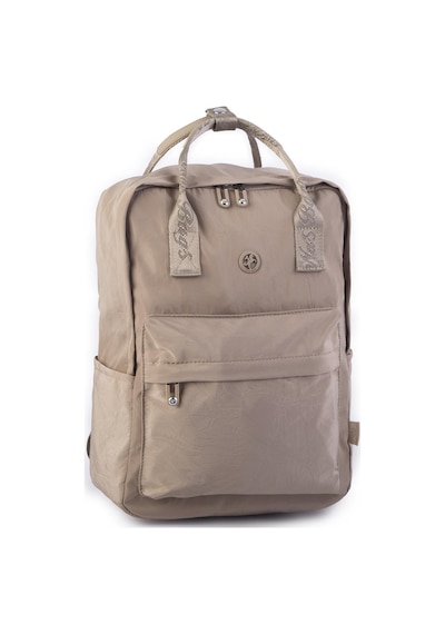 Nas Bag Unisex Sırt Ve El Çantası Büyük Boy Su Geçirmez Sırt Çantası 29x40 Cm Vizon