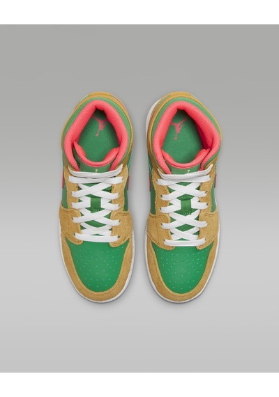 Nike Air Jordan 1 Mid Se Dx4365-700 Watermelon Unisex Sneaker 001