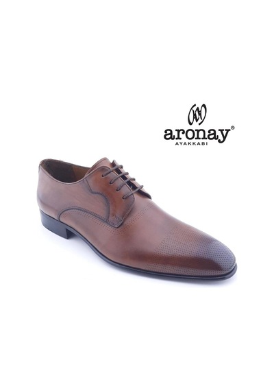 Aronay Bağcıklı Jurdan Kösele Erkek Klasik Ayakkabı Taba Aronay Bağcıklı Jurdan Kösele Erkek Klasik Ayakkabı Taba