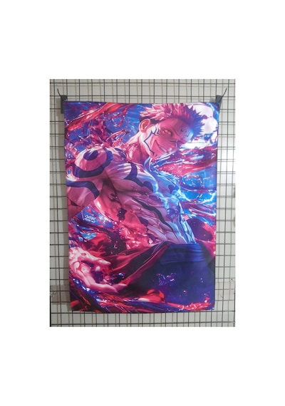 Owl Bag Jujutsu Kaisen Sukuna Desenli Tasarım Duvar Halısı