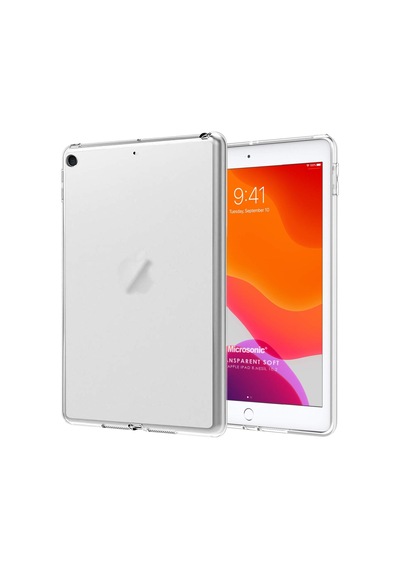 Apple İpad 10.2&apos &apos 9. Nesil A2602-a2604-a2603-a2605 İçin Kılıf Transparent Soft Beyaz İpad 9.nesil 10.2 İle Uyumlu Kılıf - Beyaz