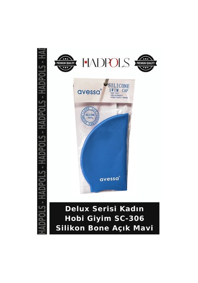 Delux Serisi Kadın Hobi Giyim Sc-306 Silikon Bone Açık Mavi