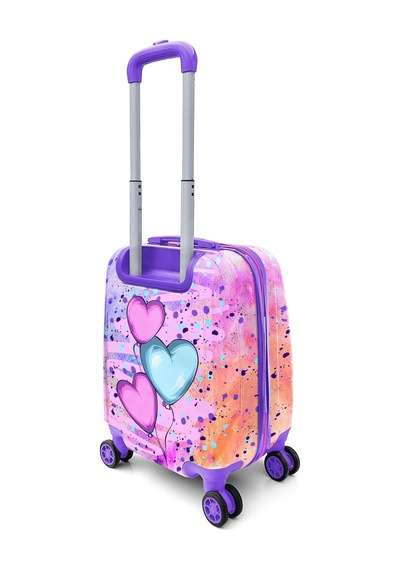 Coral High Kids Fashion Girl Desenli Çocuk Valizi 16773