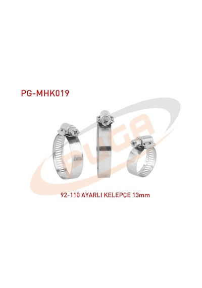 Hortum Kelepçesi Ayarlı 28-48 / 13mm